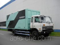 Автомобиль для перевозки мусорных контейнеров с двухуровневой платформой Zhongbiao